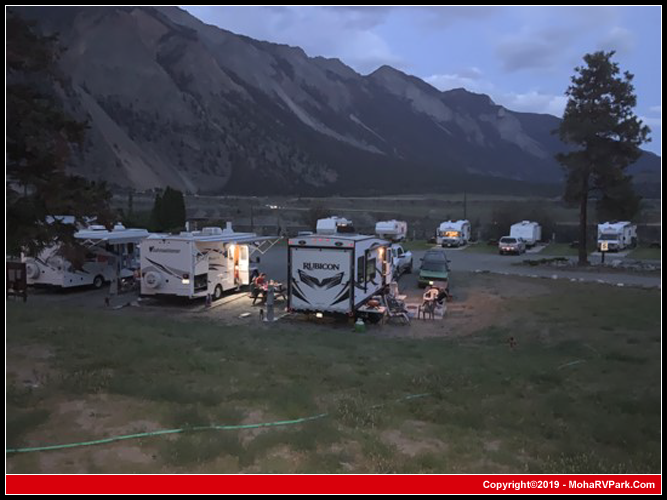 Camping In Lillooet BC